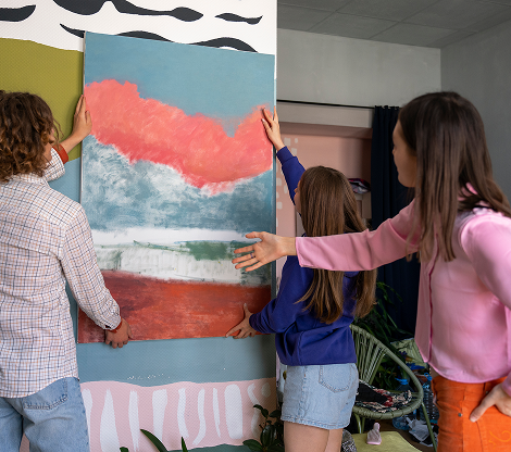 Cultural art display